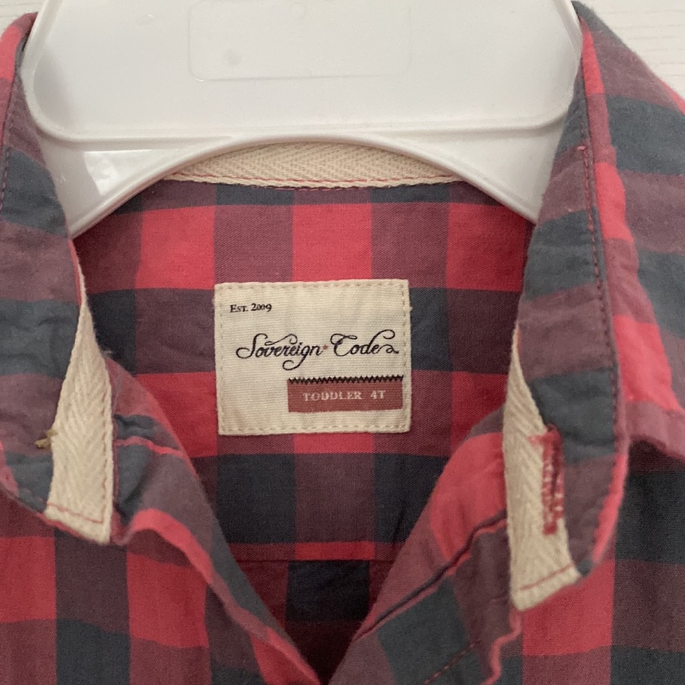 Sovereign code button down shirt - Picture 2 of 3
